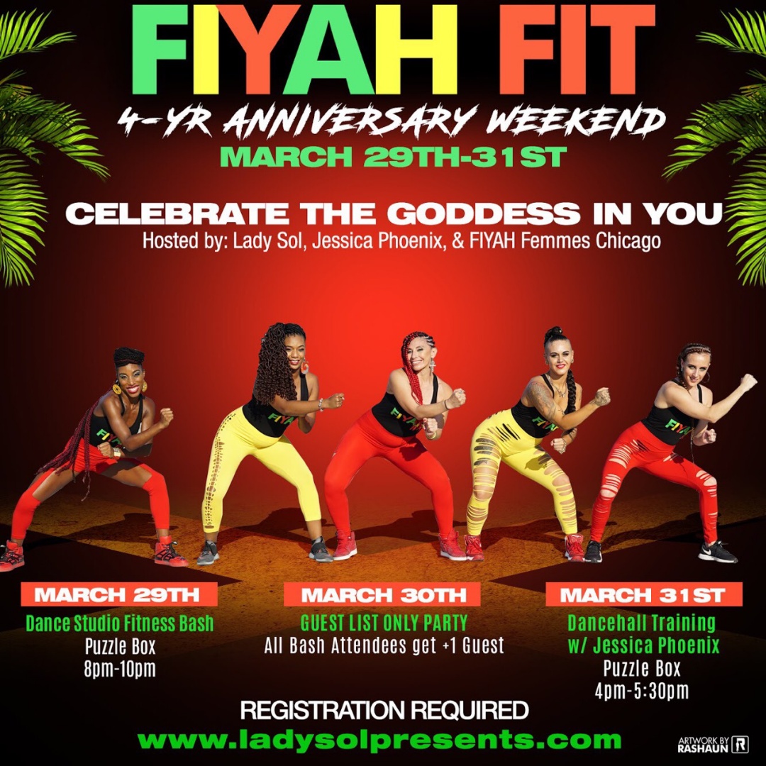 Fiyah Fit 4 Year Anniversary Weekend